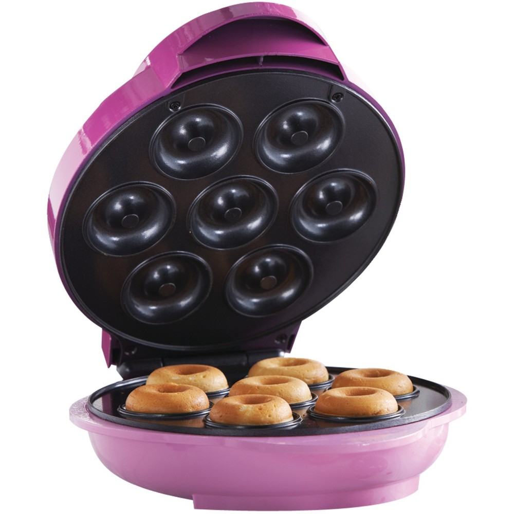 Electric 7-Hole Nonstick Mini Donut Maker