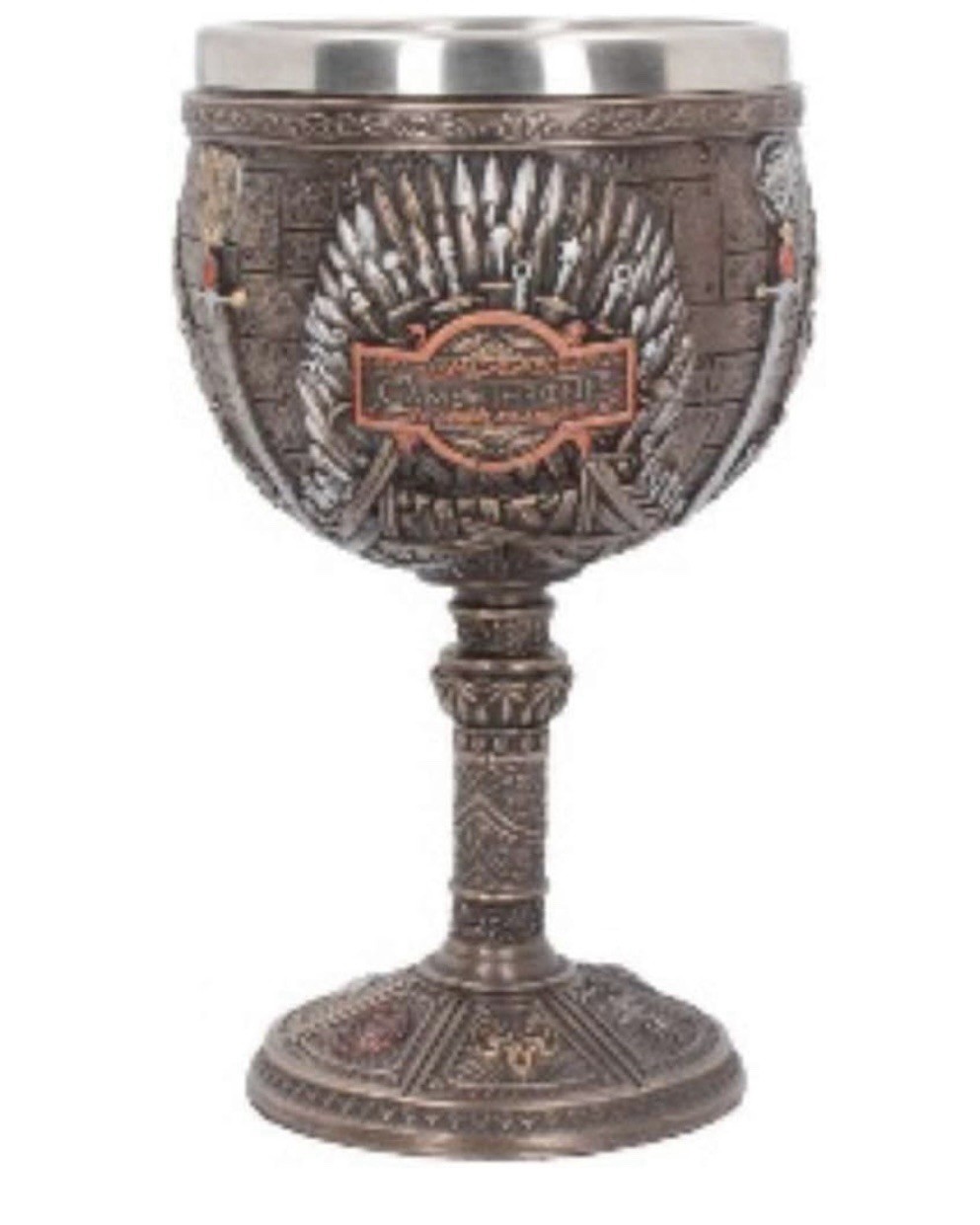 Game of Thrones Iron Throne Goblet New in Box Official Nemesis Now