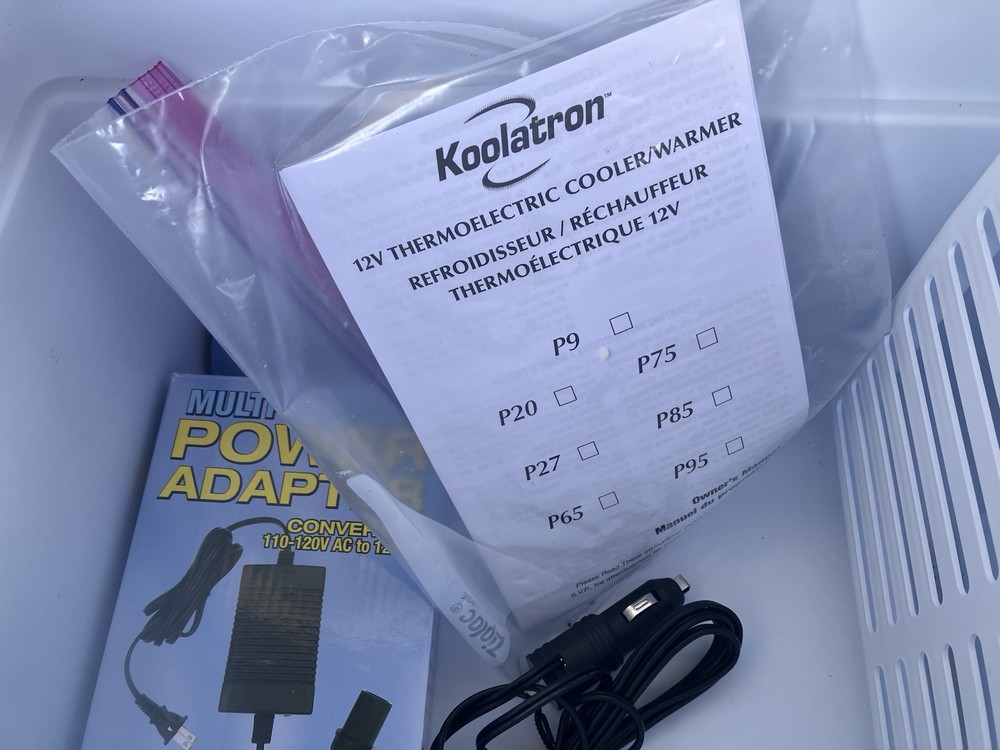 Koolatron 12V Electric Cooler / Warmer 36 Qt Opened Box New