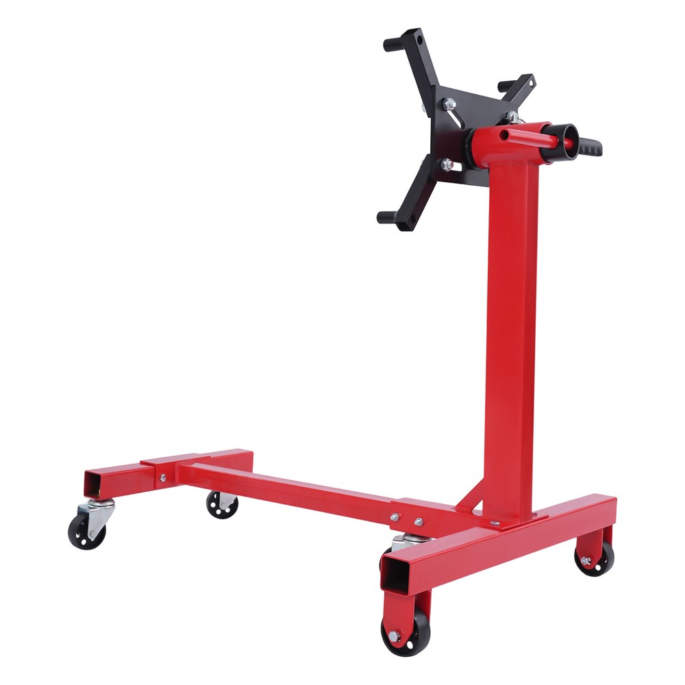 Rotating Engine Stand 1250lbs Motor Hoist Dolly w/ 360° Adjustable Head