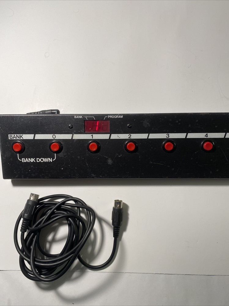 Untested ADA MC-1 MiDi Controller Foot Controller. Read.