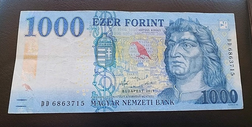 HUNGARY 1000 FORINT 2017 Banknote