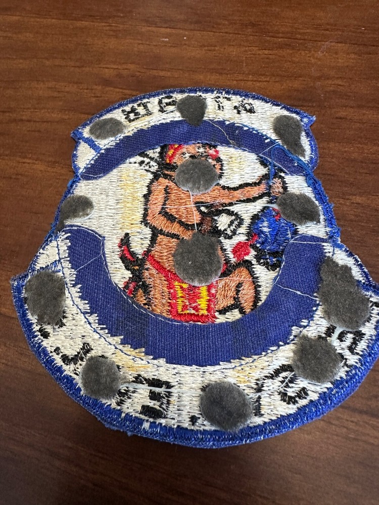 Vintage USAF 4758th Defense System Evaluation Squadron Patch