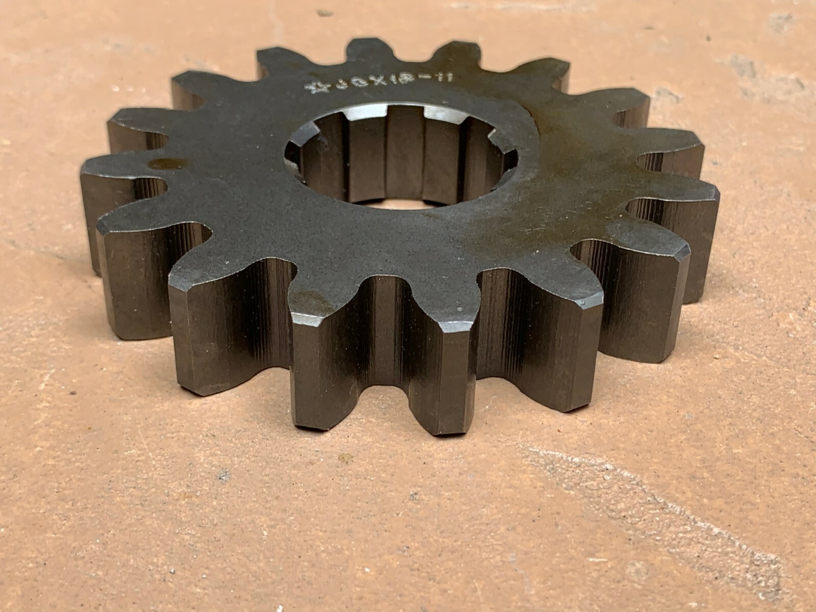 King Kutter Side drive Top gear 902022 (16 tooth) for TG Series Rotary tiller