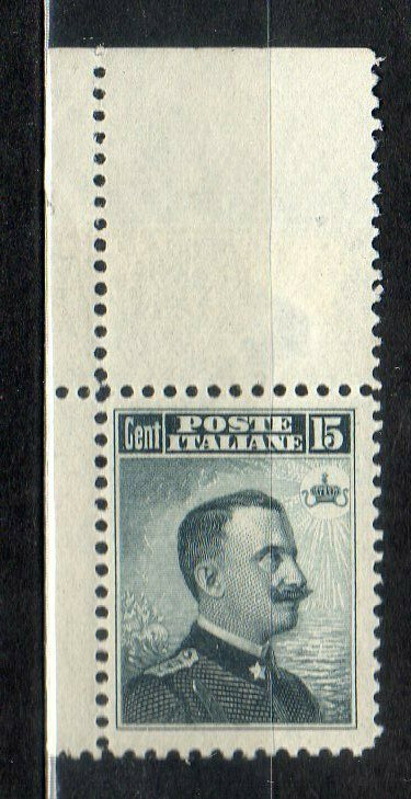 kingdom 1906 michetti first type no. 80 adf tl centered