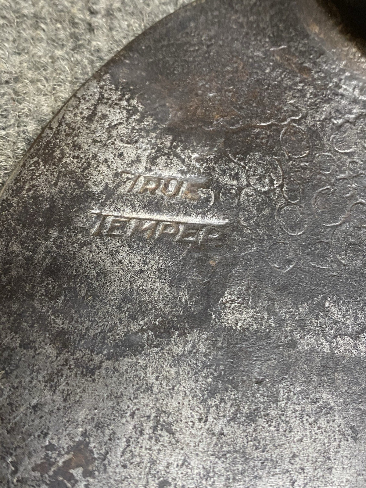 Vintage True Temper Round Eye Gardening Hoe 7-1/2” Wide No. AE2 USA