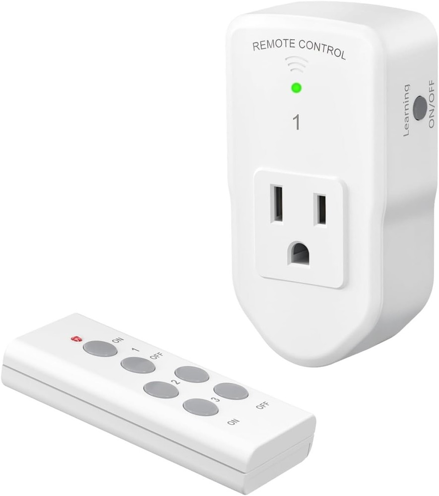 Long Range 100ft Wireless Remote Outlet with Certification