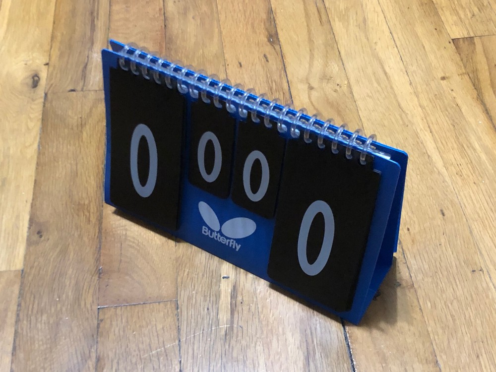 BUTTERFLY BLUE MINI SCOREBOARD II RARE OOP