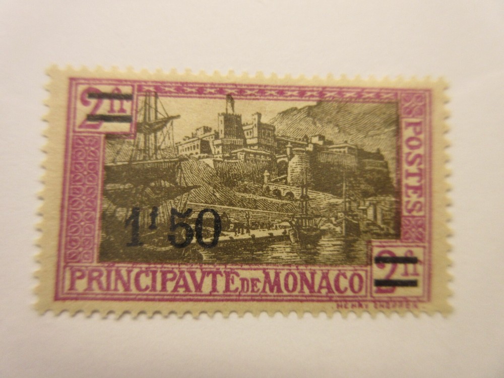 MONACO Scott 99 MINT LIGHTLY HINGED Cat $7