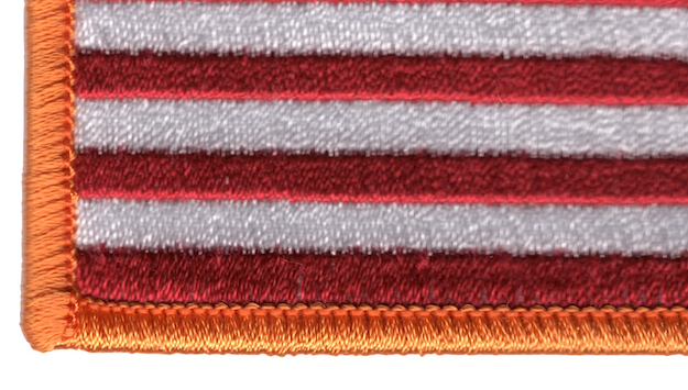Mil-Spec United States Reverse Flag Hook Backing 2.25 x 4.00 Patch