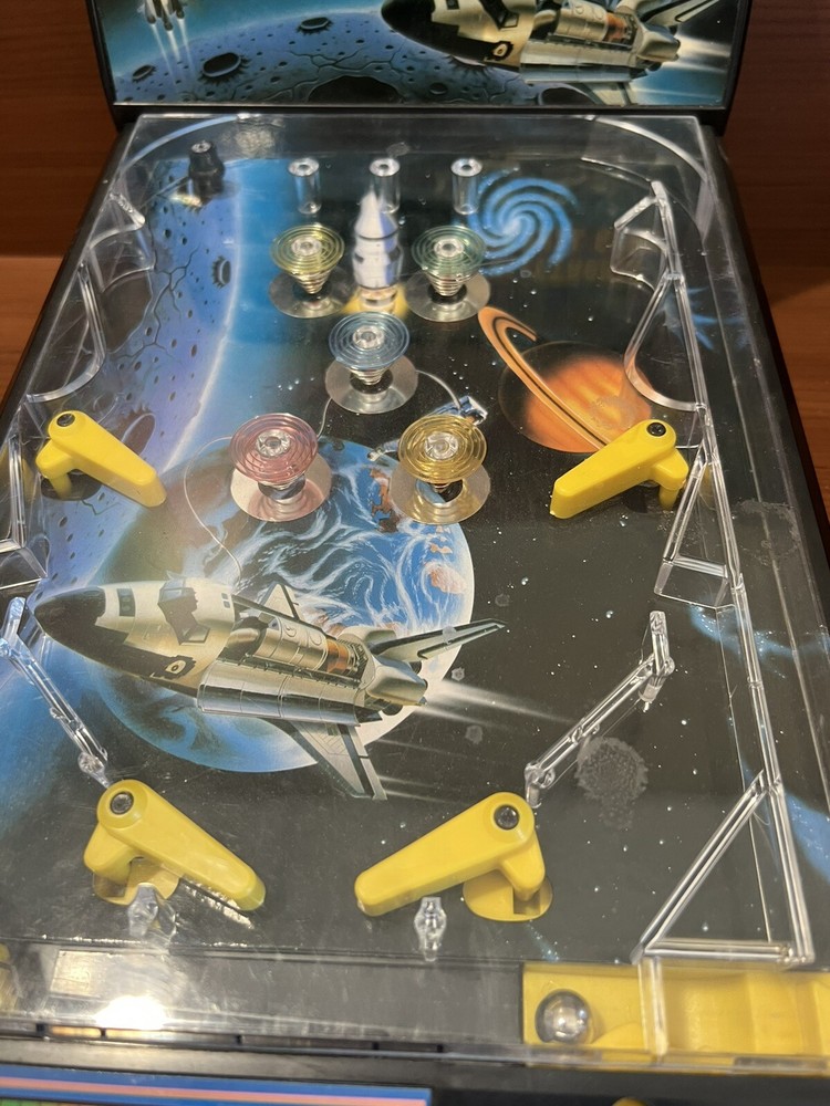 Electronic Space Shuttle Pinball Feldstein & Associates RARE Needs Wire Fixed