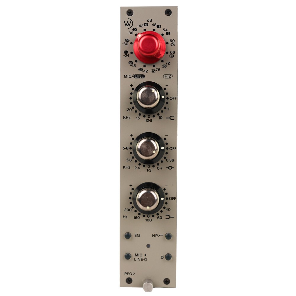 Wunder Audio PEQ2 Microphone Preamp/EQ Module #1488 (Used)