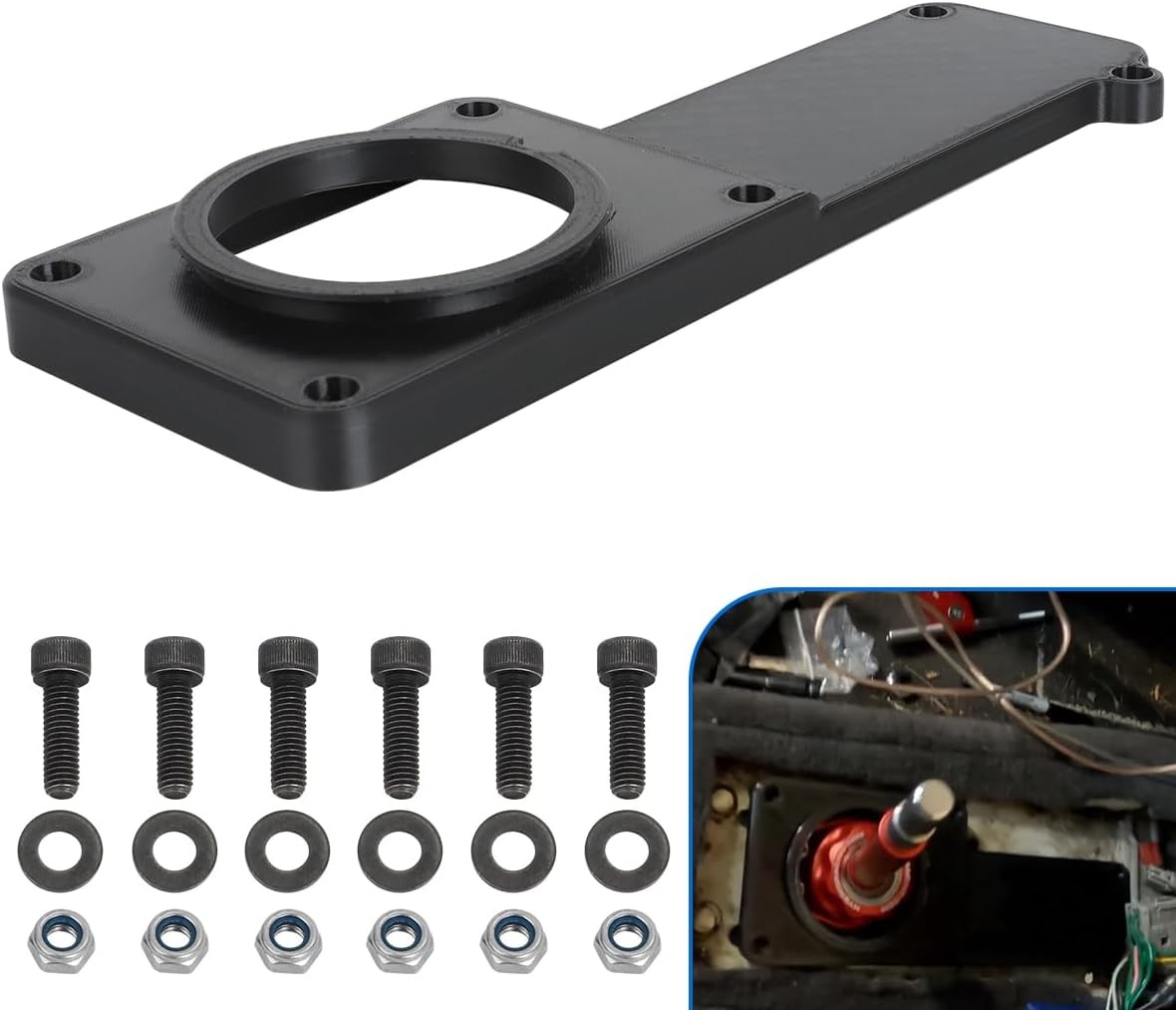 For 92-00 Honda Civic 94-01 Acura Integra Auto to Manual Conversion Cover Plate