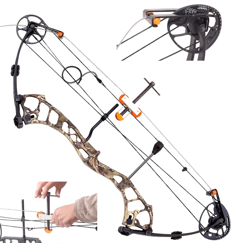 Compound Bow Press Archery Ratchet Bow Press Portable Universal Compound Bows...