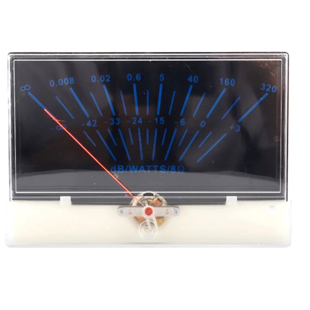 Promotion ：1pc VU Panel Meter P-134 DB Level Header Audio Amplifier Backlight