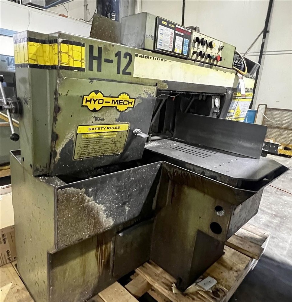 Hyd-Mech H-12A Automatic Horizontal Bandsaw – High-Capacity, Precision Cutting