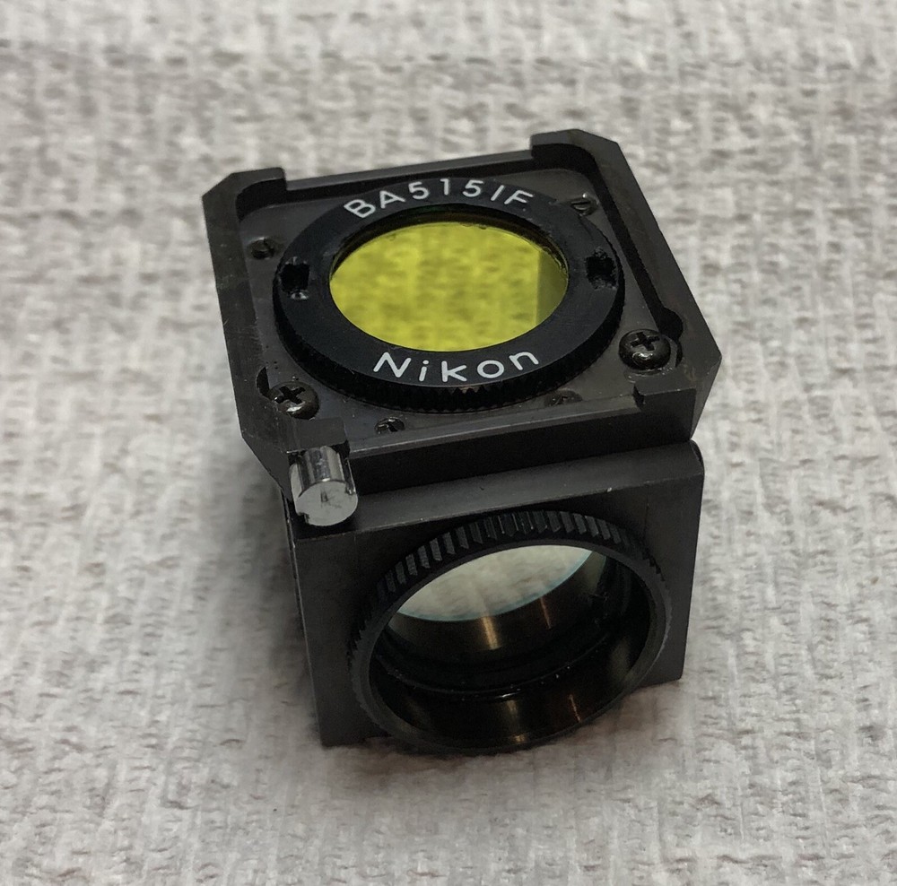 Nikon B-1H / DM510 BA5151F Microscope Fluorescence Filter Cube Labophot Optiphot