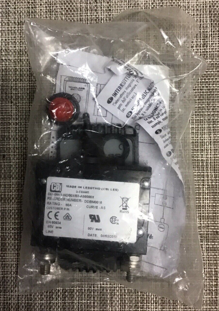 Windlass Switch Quick DDBM0016 60Amp anchor switch new in package