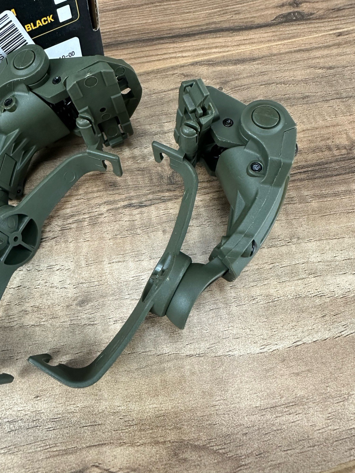 Tactical Helmet ARC Rail Adapter Multi-Angle Rotation Holder for COMTAC Headset