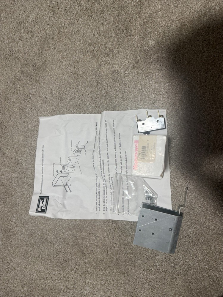 Wayne Dalton Guide Mounted Interlock Switch 10A