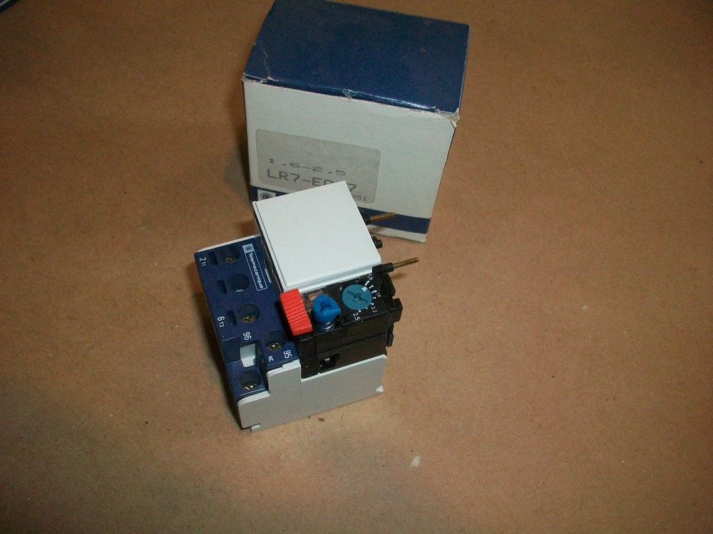 Telemecanique Contactor Thermal Overload  LR7-E007   1.6 - 2.5  amps