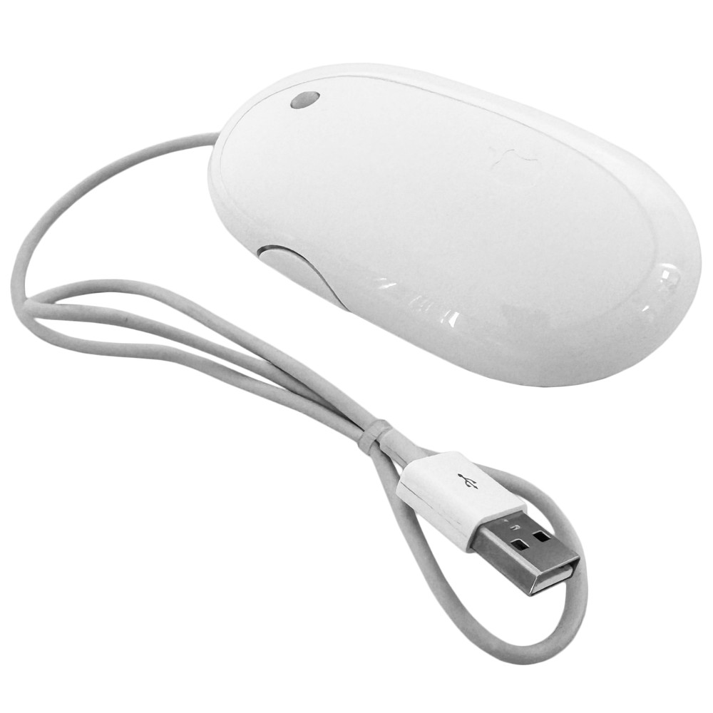 Apple A1152 Mighty Mouse ✅ Original Wired USB for Mac, Windows, Linux – Tested
