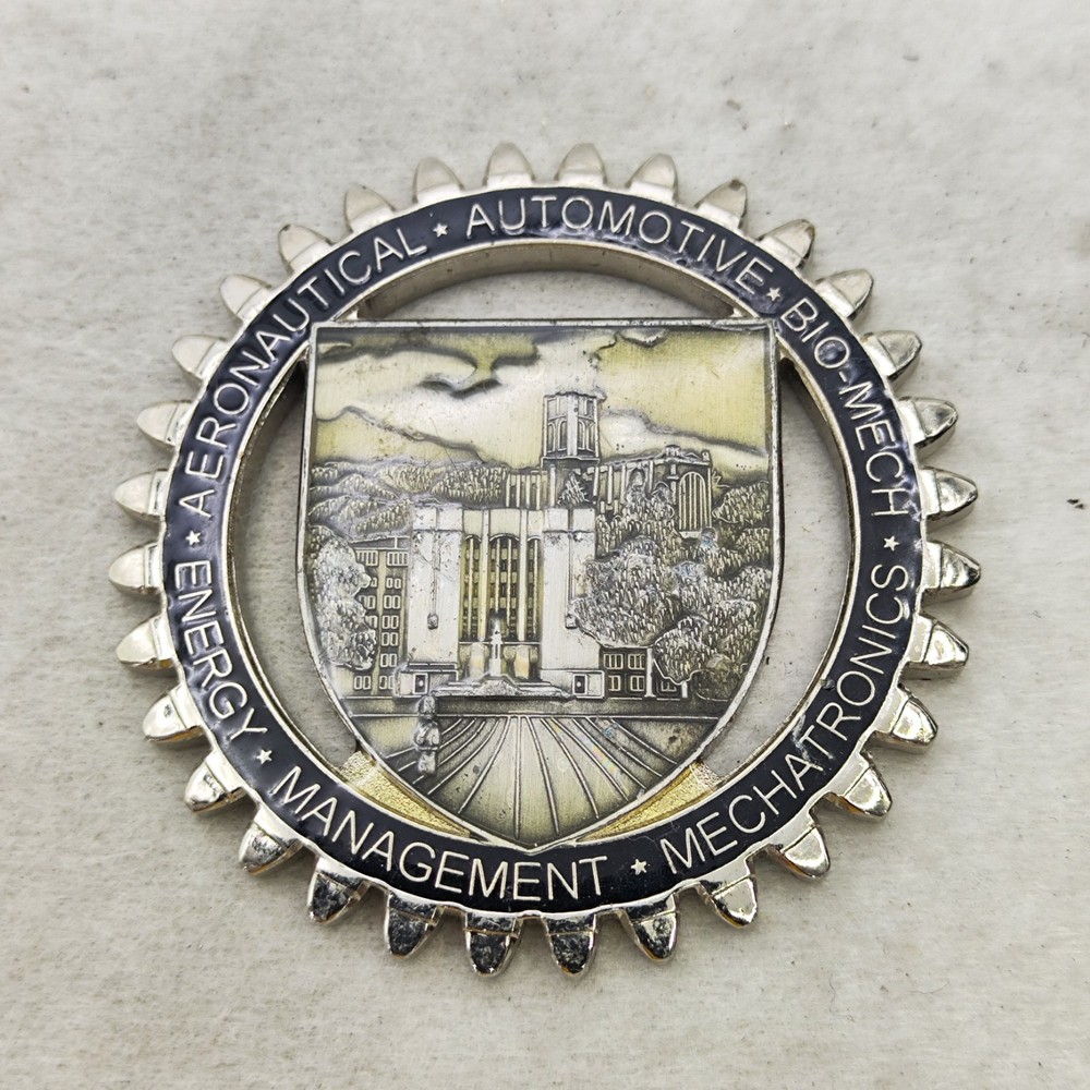 West Point Mechanical Engineering Gear Challenge Coin