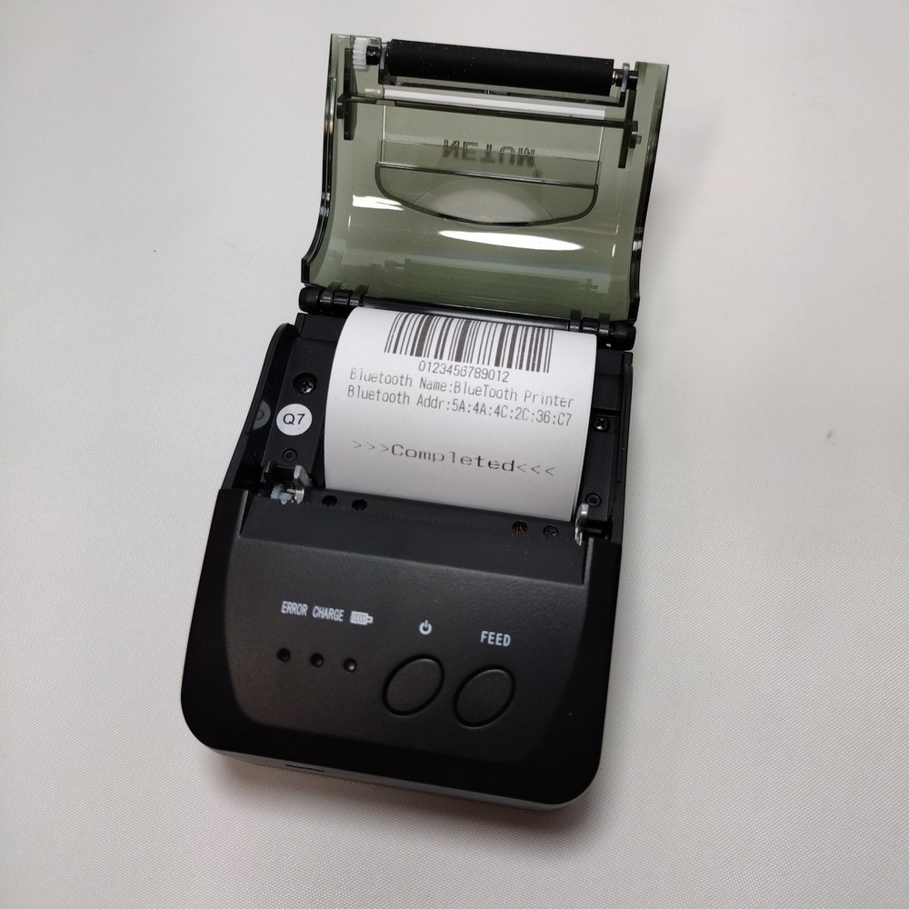 NETUM Bluetooth Receipt Printer, 58mm Mini Thermal POS Printer Portable