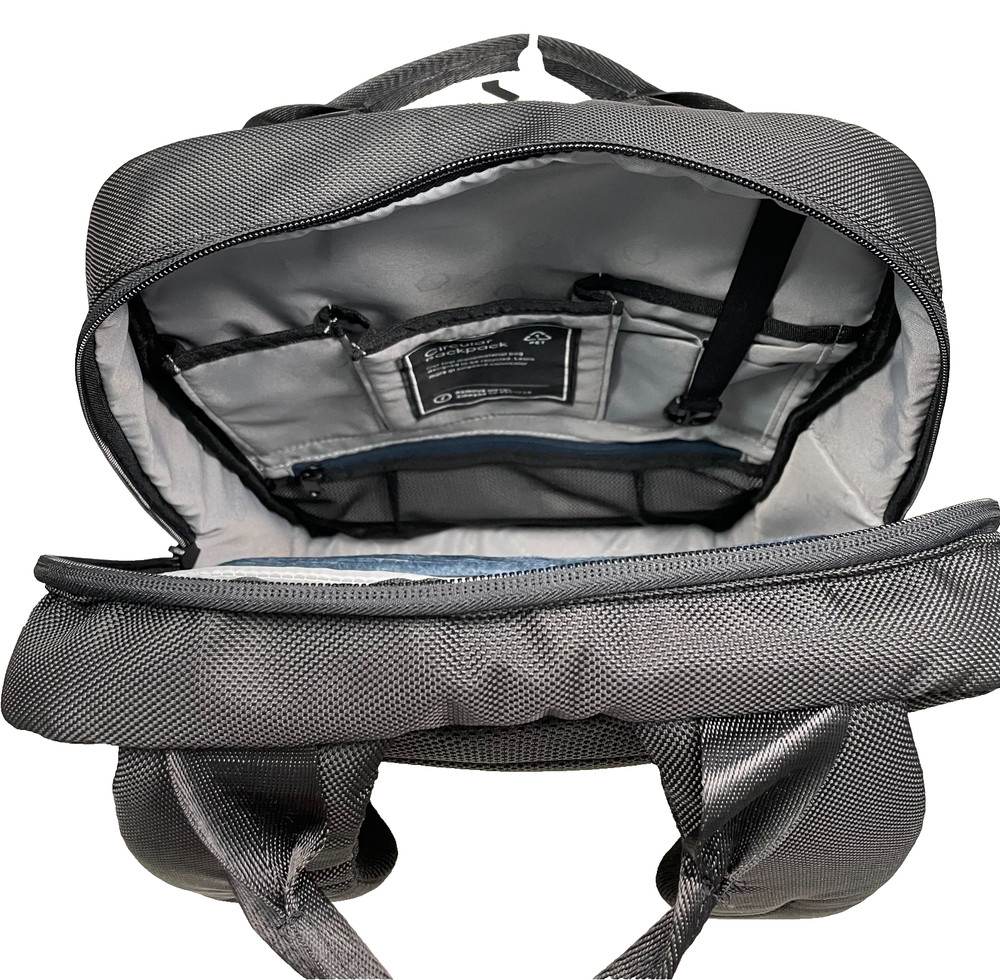 NEW Solgaard The Circular Backpack In Baltic Black