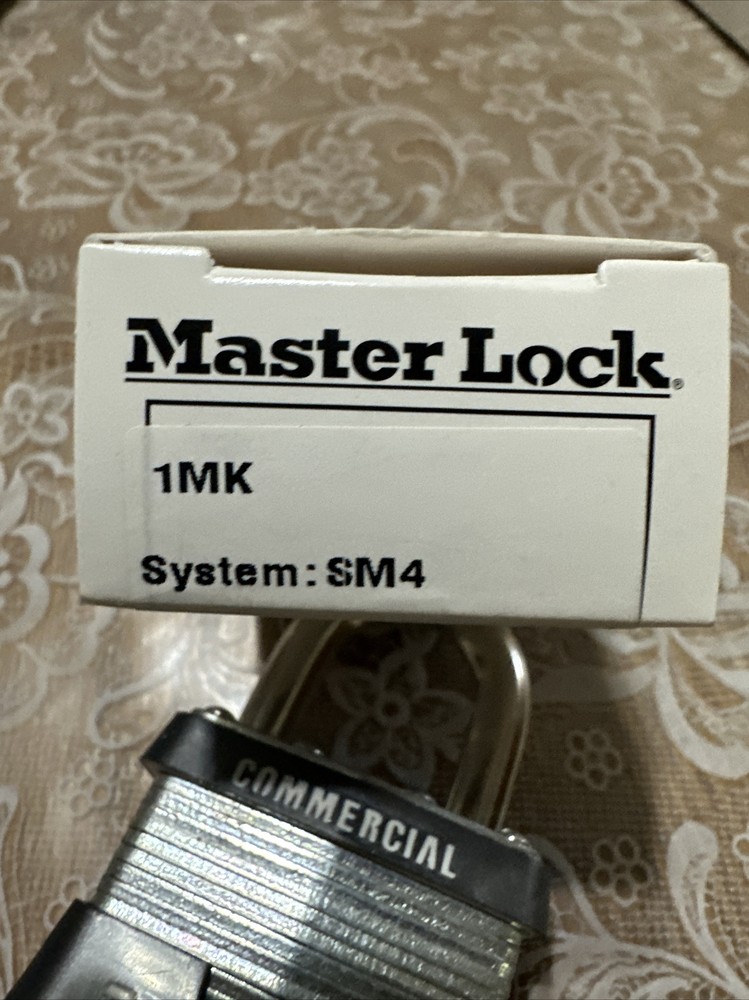 Master Lock Padlock 1MK Keyed Different