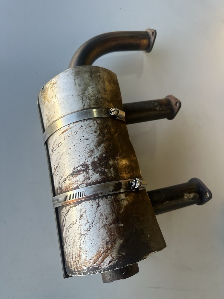 Continental O-300 modified muffler