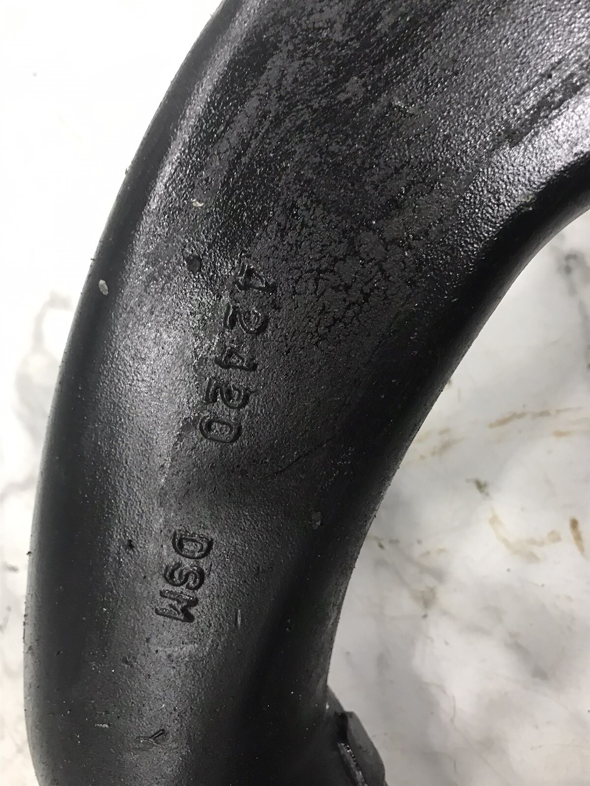 07 MerCruiser Mercury marine Alpha 3.0 L 4 cylinder exhaust elbow pipe 42422-1