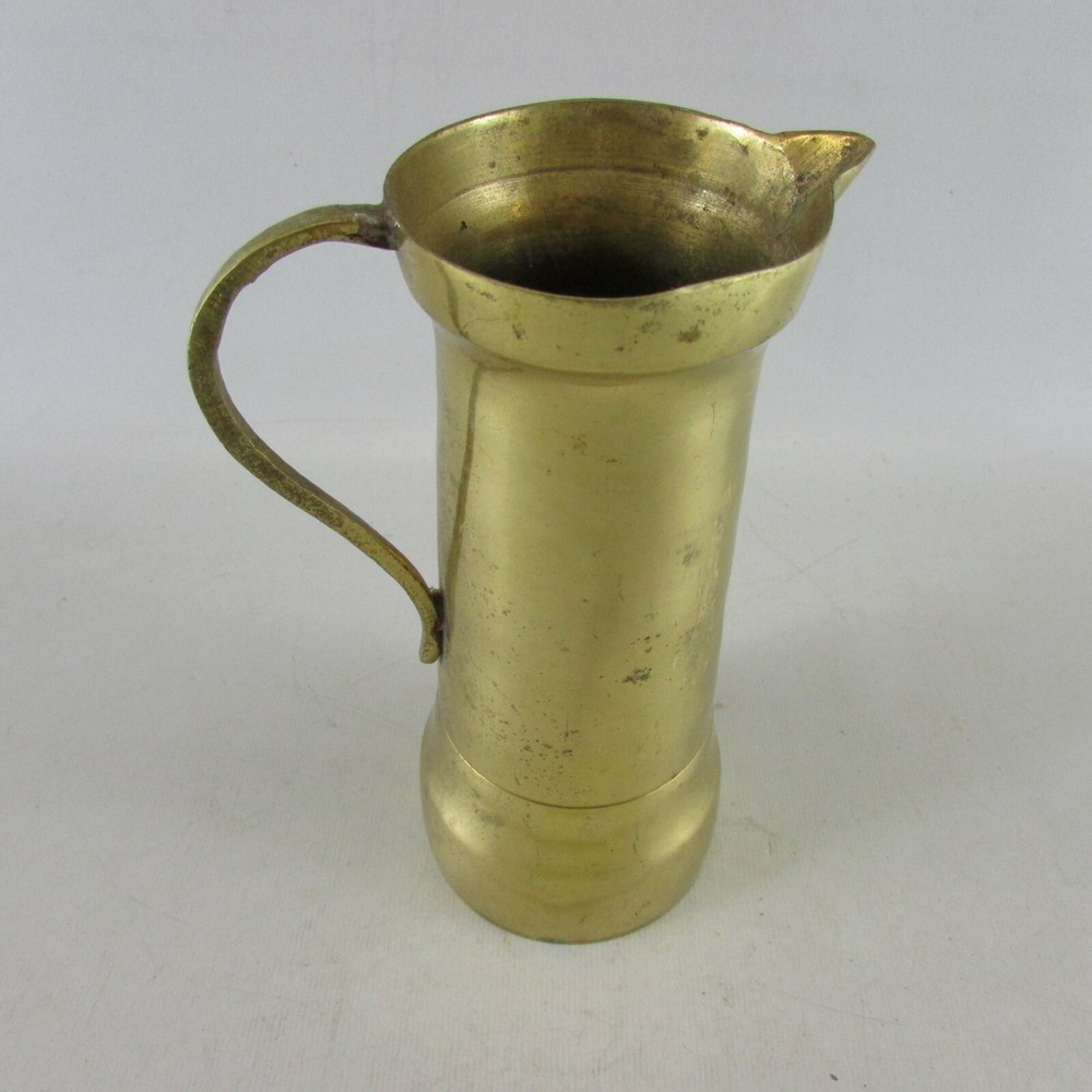 VINTAGE BRASS vase pitcher