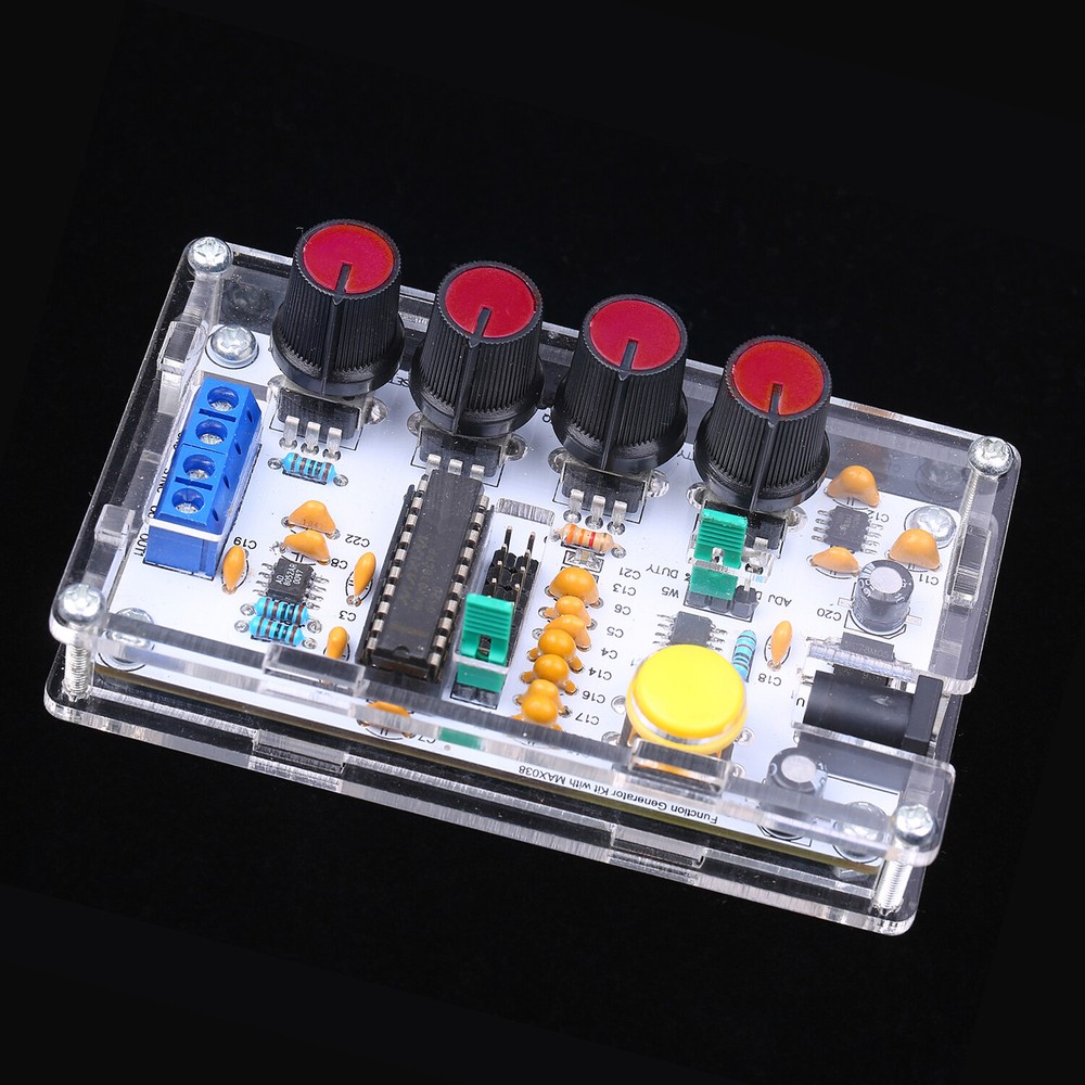 MAX038 Signal Generator DIY Kit 1Hz~20MHz Function Generator Practical M7O2