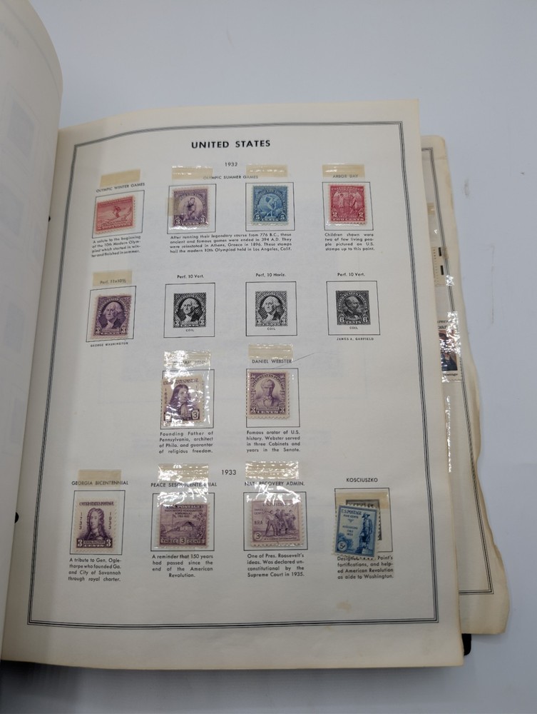 United States Liberty Stamp Album 1847-1984 Air Mail Postage Due Commemorative