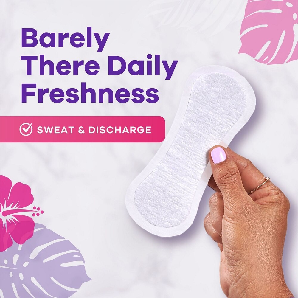 Always Thin No Feel Protection Daily Liners Regular Absorbency Scented 72 Count
