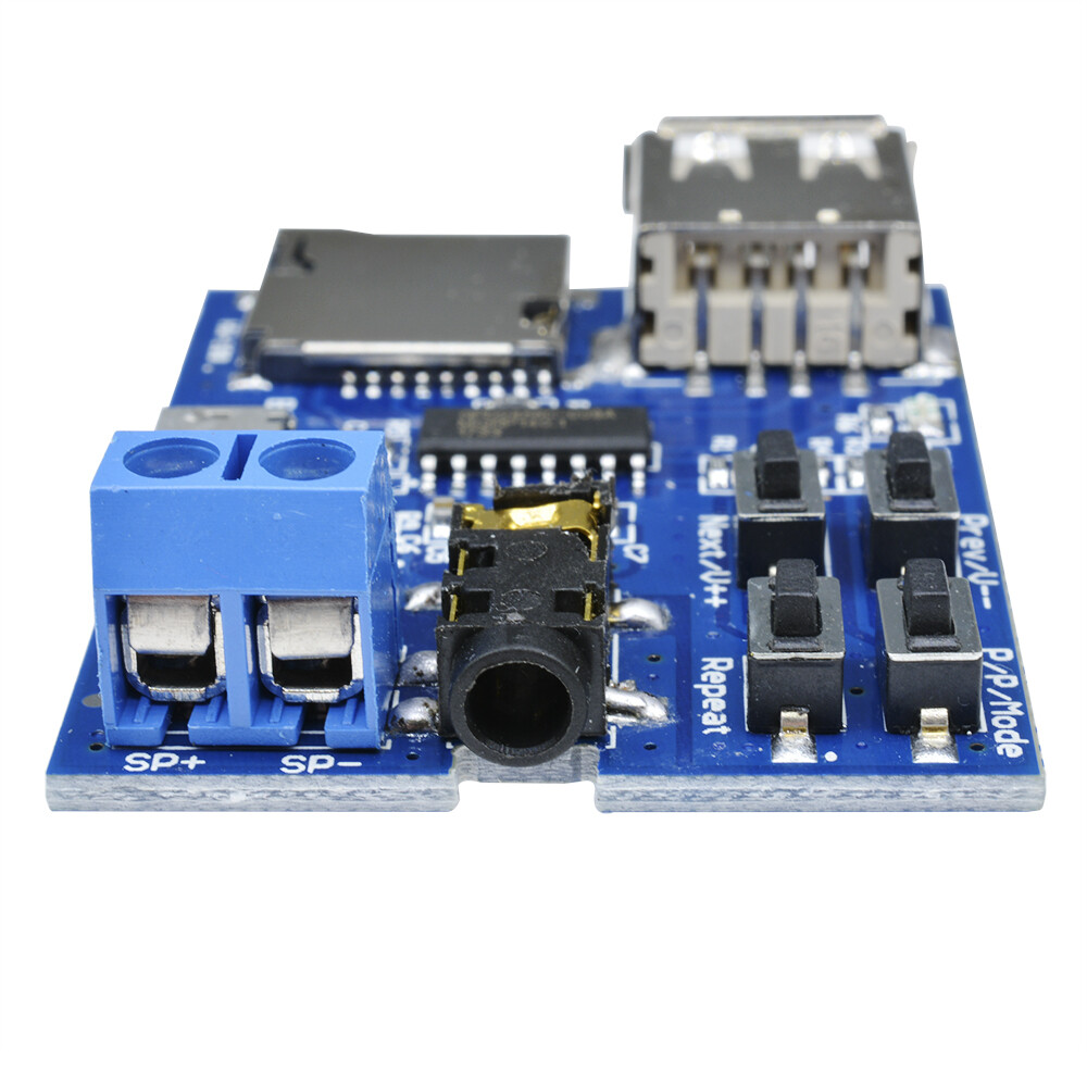 TF Card U Disk MP3 Format Decoder Board Aamplifier Decoding Audio Player Module