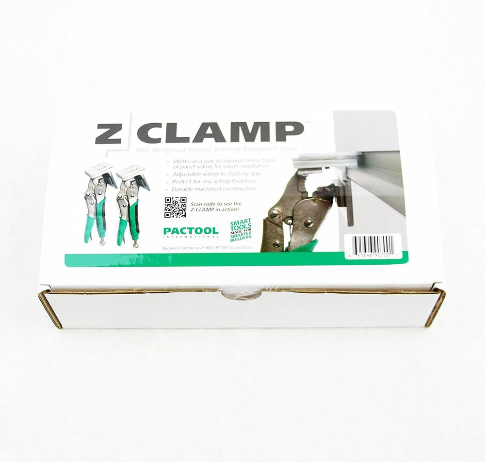 SA907 Adjustable Z-Clamp Panel Siding Installation Tool - Contractor Grade Sidin