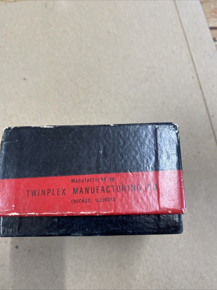 Vintage Twinplex Stropper, Razor blade sharpener, In Original Box