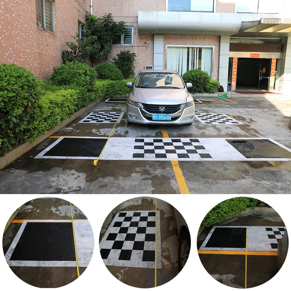 For 360° Car Camera Panoramic View System Checkered Calibration Cloth Reusable