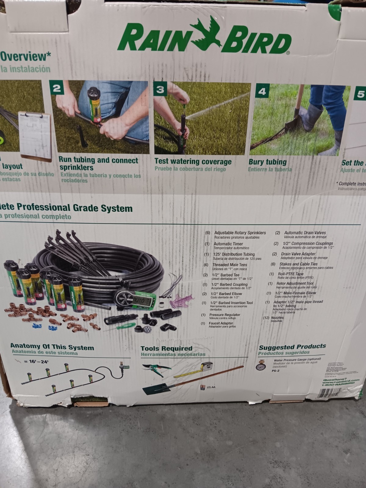 Rain Bird 32ETI in-Ground Automatic Sprinkler System Kit