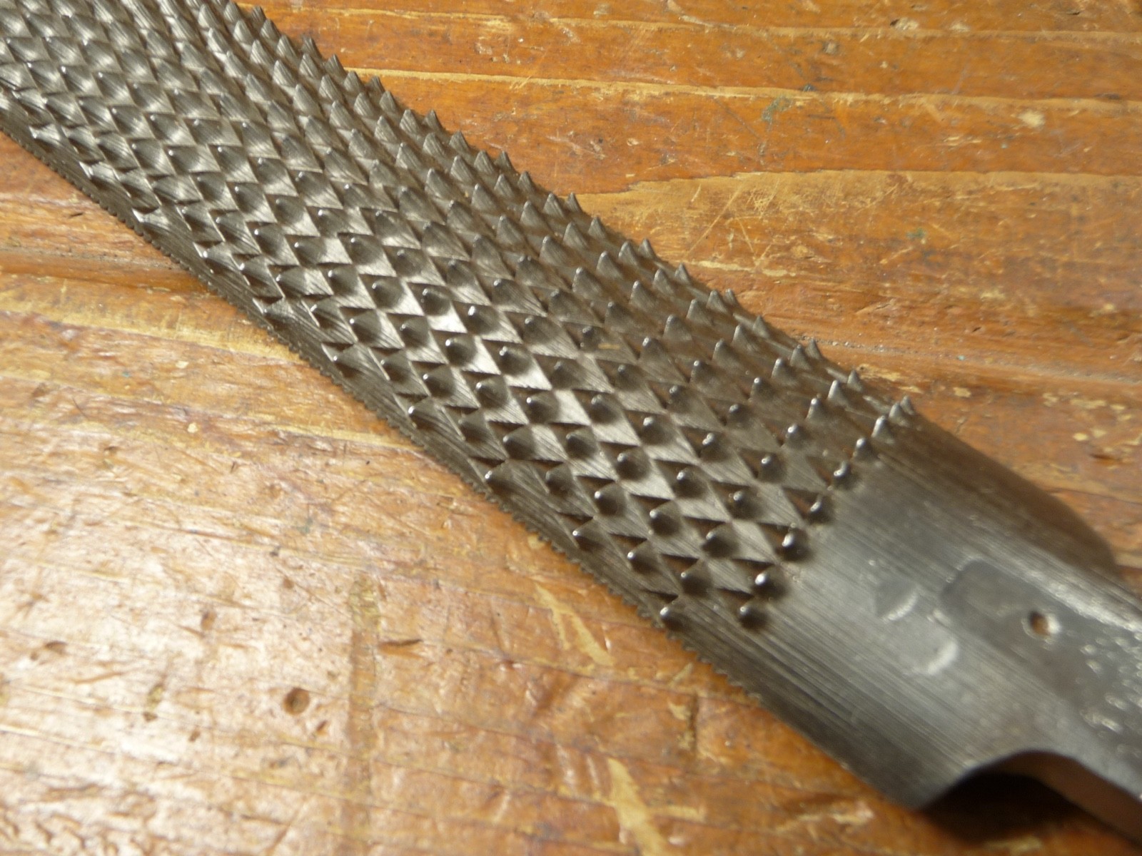 Vintage Large Rasp File 14" Half Round WESTERN USA Woodworking Hand Tool