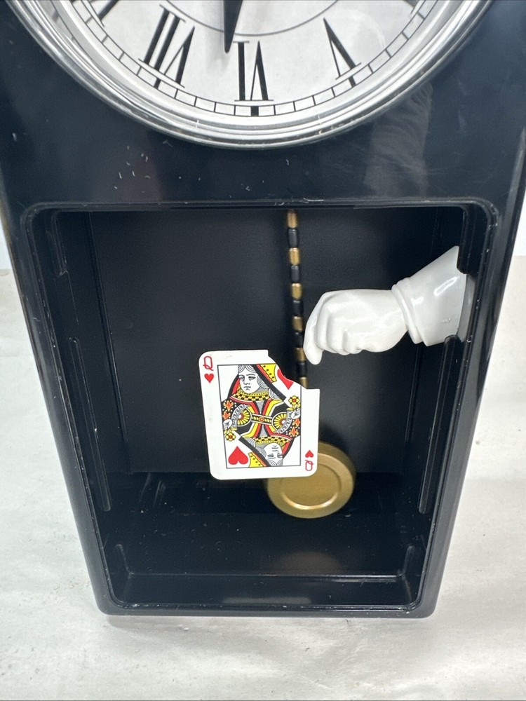 Vintage Lubor's Phantom Pendulum Floating Card Magic Clock