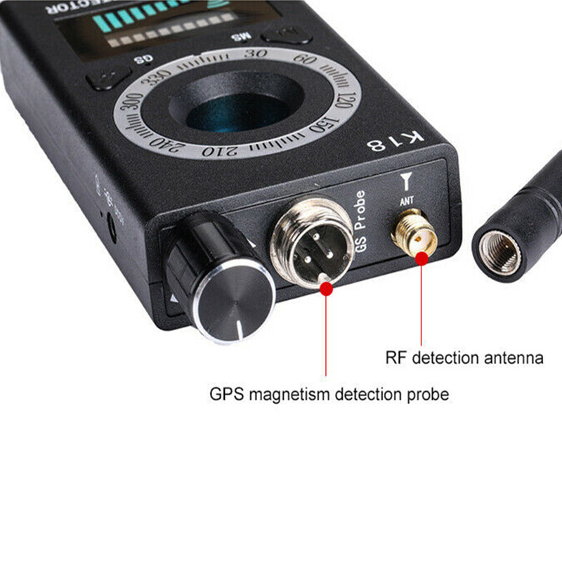 K18 Anti-Spy RF Detector Camera GSM Audio Bug GPS Finder Scanner Tracker