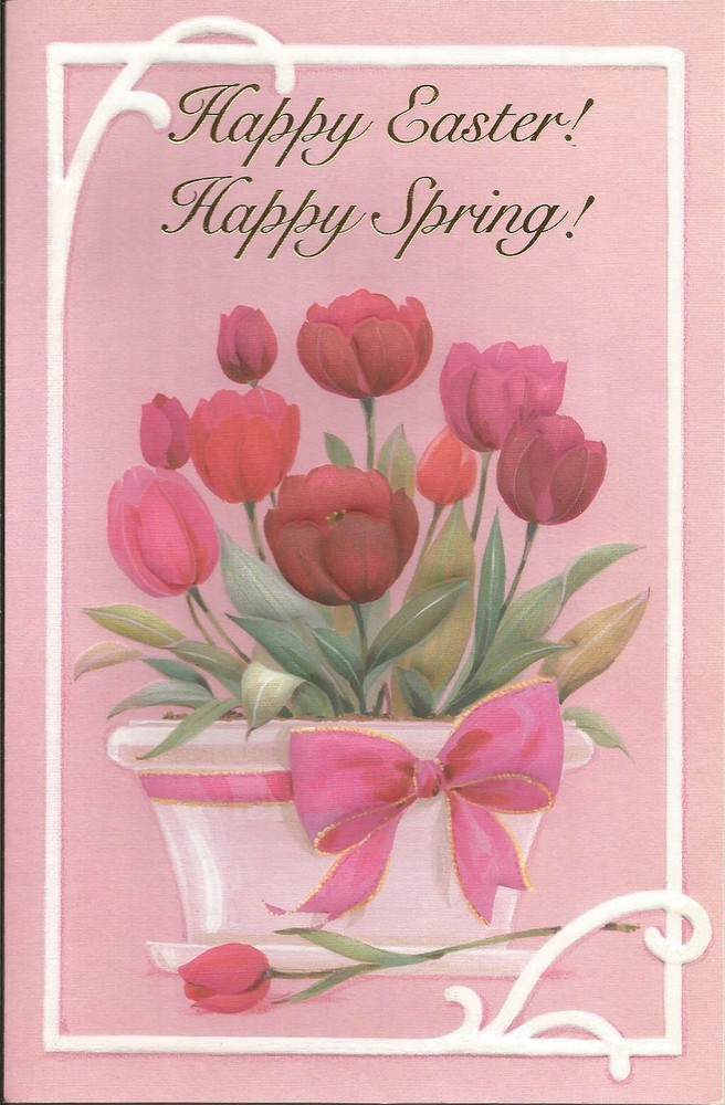 Happy Easter!  Happy Spring! (E)