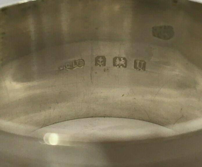 Sterling Silver Round Napkin Ring
