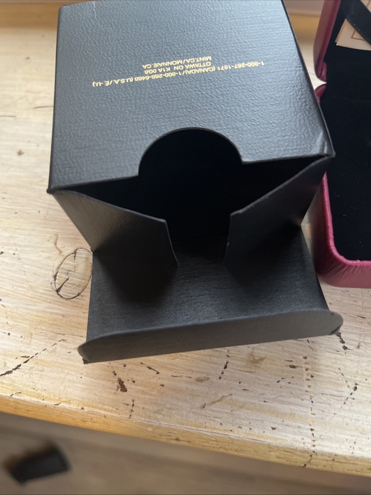 Royal Canadian Mint $3 Coin Box Only