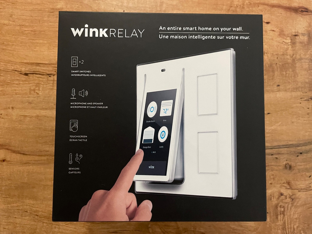 Wink Relay Wall-Mounted Smart Home Controller