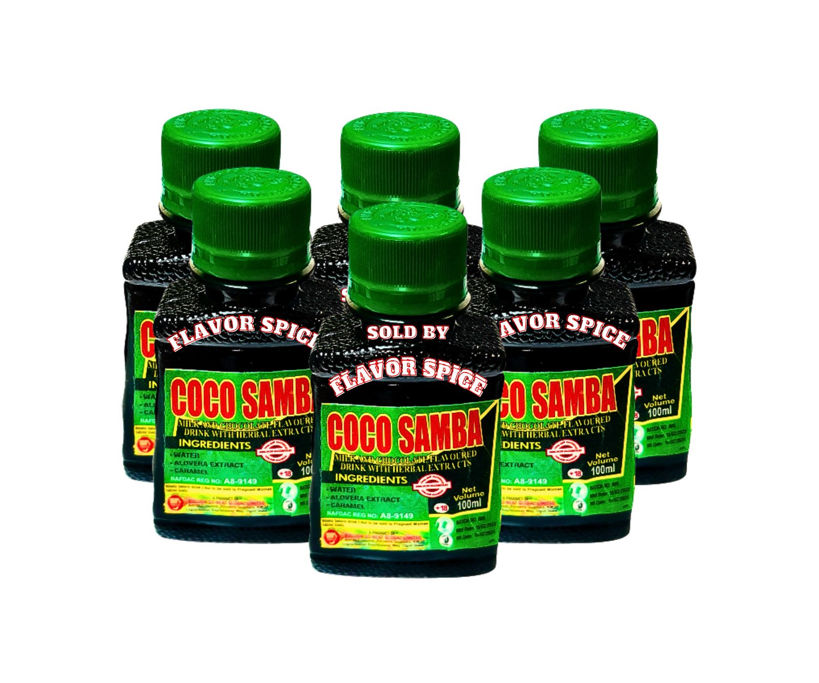 Coco Saba Herbal Mixture | 1 BOX | 24 BOTTLES