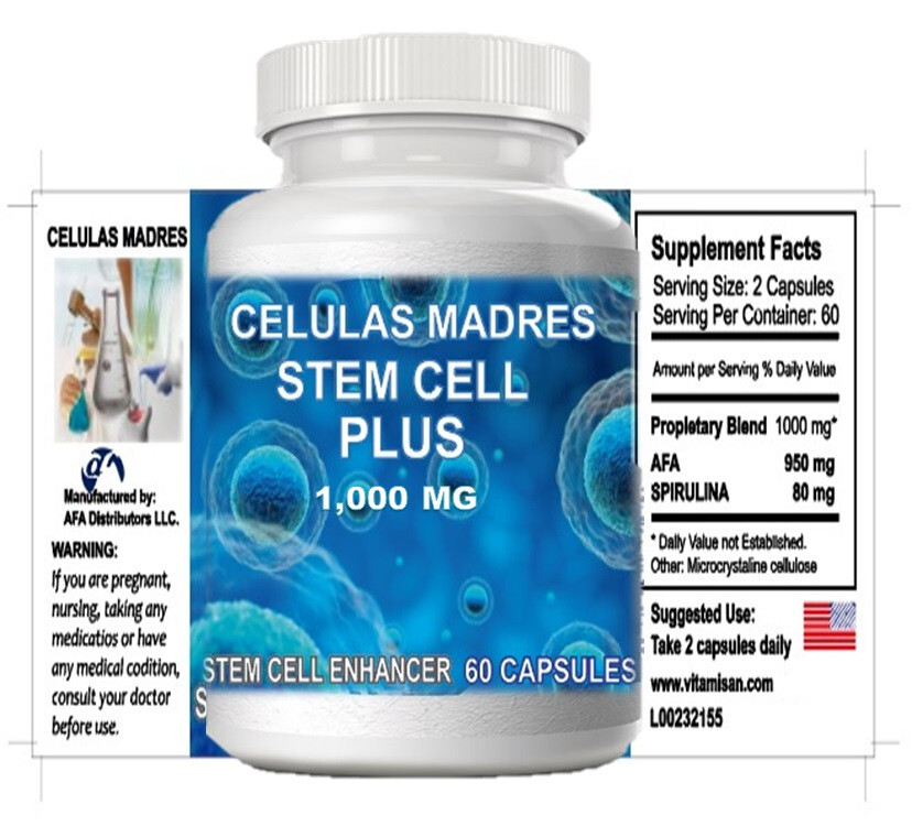3 Stem Enhancer Cell Aphanizomenon Celulas Madres Bioxtron celulas bioxcell bio